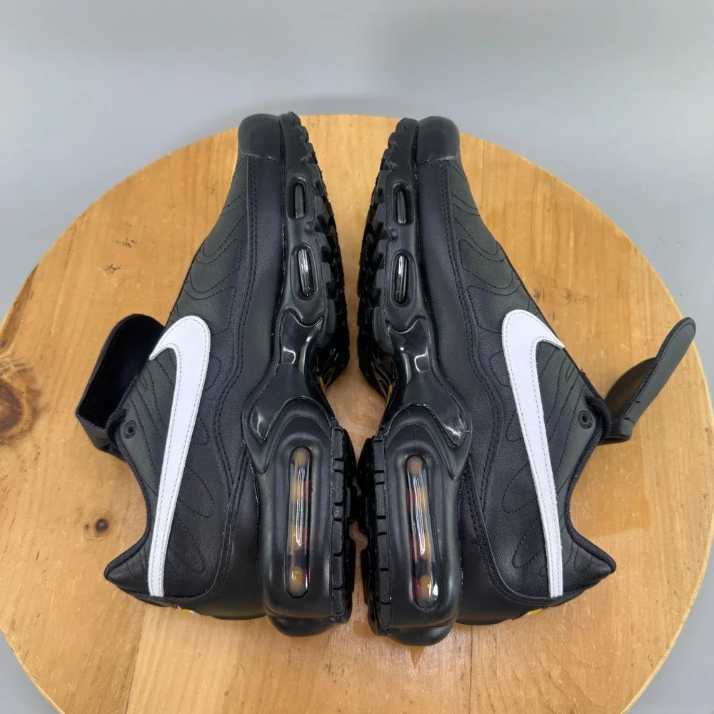 Womens 11 / Mens 9.5 - Nike Air Max Plus Tiempo TNPO Shoes Black Sneakers NEW